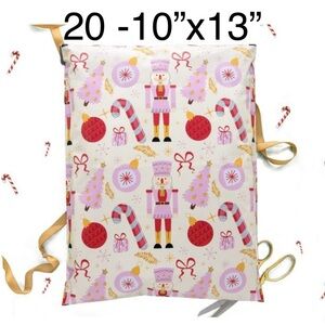 4/$20 -Pink Nutcracker Poly Mailer 10”x13”